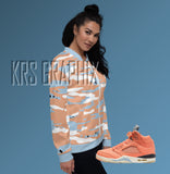 Jacket To Match Jordan Crimson Bliss 5s Retro