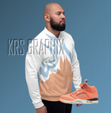 Jacket To Match Jordan Crimson Bliss 5s Retro