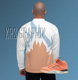 Jacket To Match Jordan Crimson Bliss 5s Retro