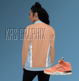 Jacket To Match Jordan Crimson Bliss 5s Retro