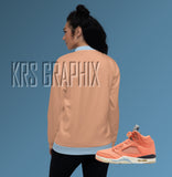 Jacket To Match Jordan Crimson Bliss 5s Retro