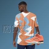 All Over Print Shirt To Match Jordan Crimson Bliss 5s Retro