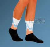 Socks To Match Jordan Crimson Bliss 5s Retro