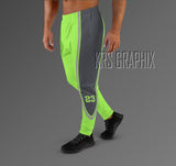 Joggers To Match Jordan 5 Green Bean - Two Tone Green