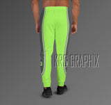 Joggers To Match Jordan 5 Green Bean - Two Tone Green