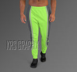 Joggers To Match Jordan 5 Green Bean - Two Tone Green