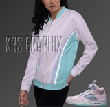 Bomber Jacket to Match Jordan 5 Easter - Easter 5s Bomber Jacket