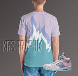 Full Print Shirt to Match Jordan 5 Easter - Easter 5s -Shirt