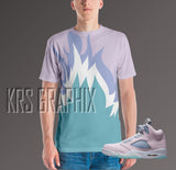 Full Print Shirt to Match Jordan 5 Easter - Easter 5s -Shirt
