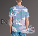 Full Print Shirt to Match Jordan 5 Easter - Easter 5s -Shirt