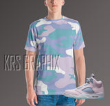 Full Print Shirt to Match Jordan 5 Easter - Easter 5s -Shirt