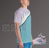 Full Print Shirt to Match Jordan 5 Easter - Easter 5s -Shirt