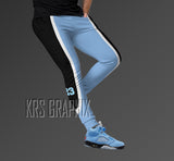 Blue Joggers To Match Jordan UNC 5s Retro '23'