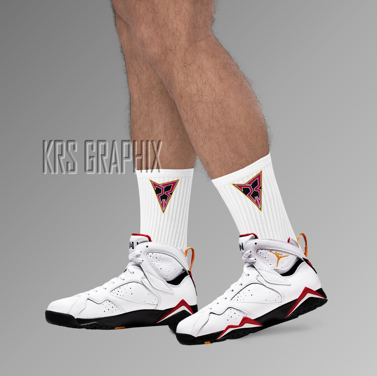 FREE NBA SOCKS 
Air Jordan 7 Cardinal Basketball Sneaker Size 11 No box Size9.5 Jordan 7 Cardinal Pre Owned No Box | Mercari main image 4