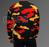 Jordan 7 Citrus 7s Bomber | Citrus 7s Jacket | Jordan Sneaker Match Jacket Camo