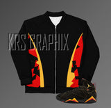 Jordan 7 Citrus 7s Bomber | Citrus 7s Jacket | Jordan Sneaker Match Jacket