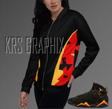 Jordan 7 Citrus 7s Bomber | Citrus 7s Jacket | Jordan Sneaker Match Jacket
