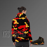 Jordan 7 Citrus Hoodie Match Citrus 7s Hoodie Camo