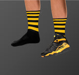 Socks To Match Jordan 8 Taxi - Jordan 8s Taxi Socks