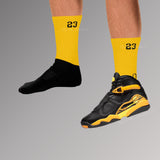 Socks To Match Jordan 8 Taxi - Jordan 8s Taxi Socks 23