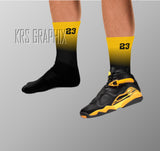Socks To Match Jordan 8 Taxi - Jordan 8s Taxi Socks
