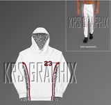 Cardinal Red 3s Joggers
