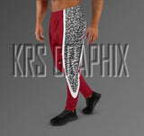 Cardinal Red 3s Joggers