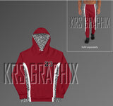 Cardinal Red 3s Joggers