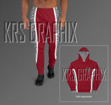 Cardinal Red 3s Joggers