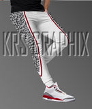 Cardinal Red 3s Joggers