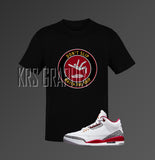 Cardinal Red 3s Shirt