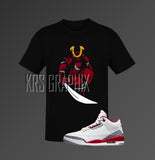 Cardinal Red 3s Shirt