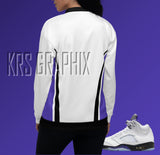 Concord 5s Bomber Jacket  | Jordan 5 Concord Bomber Jacket | Sneaker Match Concord 5 Bomber Jacket