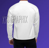 Concord 5s Bomber Jacket  | Jordan 5 Concord Bomber Jacket | Sneaker Match Concord 5 Bomber Jacket