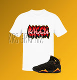 Couples' QUEEN Shirt to Match Jordan 7 Citrus 7s Shirt | Citrus 7s Shirt | Sneaker Match Tee