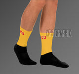 Socks To Match Jordan Citrus 7 Retro | Citrus 7 Socks | Jordan 7 Socks