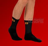 Socks To Match Jordan Citrus 7 Retro | Citrus 7 Socks | Jordan 7 Socks