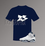 Shirt Match Jordan 6 Midnight Navy - Midnight Navy 6s -Shirt