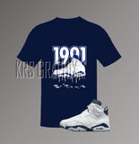 Shirt Match Jordan 6 Midnight Navy - Midnight Navy 6s -Shirt