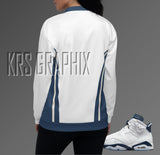 Bomber Jacket Match Jordan 6 Midnight Navy - Midnight Navy 6s Bomber Jacket