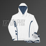 Hoodie Match Jordan 6 Midnight Navy - Midnight Navy 6s Hoodie