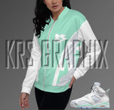 Mint Foam 6 Bomber Jacket