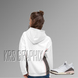 Hoodie Match Jordan 3 Neapolitan Dark Mocha - Neapolitan Dark Mocha 3s Hoodie