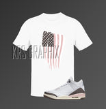 Shirt Match Jordan 3 Neapolitan Dark Mocha - Neapolitan Dark Mocha 3s -Shirt