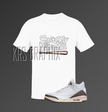 Shirt Match Jordan 3 Neapolitan Dark Mocha - Neapolitan Dark Mocha 3s -Shirt