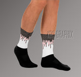 Socks Match Jordan 3 Neapolitan Dark Mocha - Neapolitan Dark Mocha 3s Socks