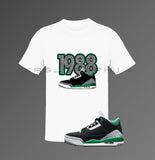 Pine Green 3s Shirt ii Jordan Inspired III