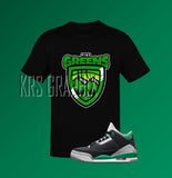 Shirt To Match Jordan 3 Pine Green 3s Tee Retro | Pine Green 3s Shirt