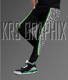 Pine Green 3s Joggers