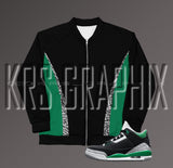 Pine Green 3s Bomber Jacket